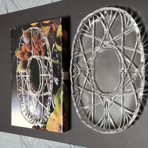 Vintage Mikasa Roxborough Divided Relish Dish